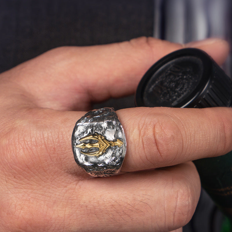Vintage Mens Open-ring Ring