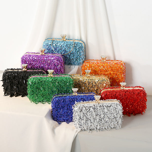 Fashionable Handmade Beaded Handbag For Women