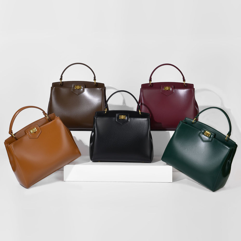 High-end Textured Handbag Large Capacity For Womens Commute