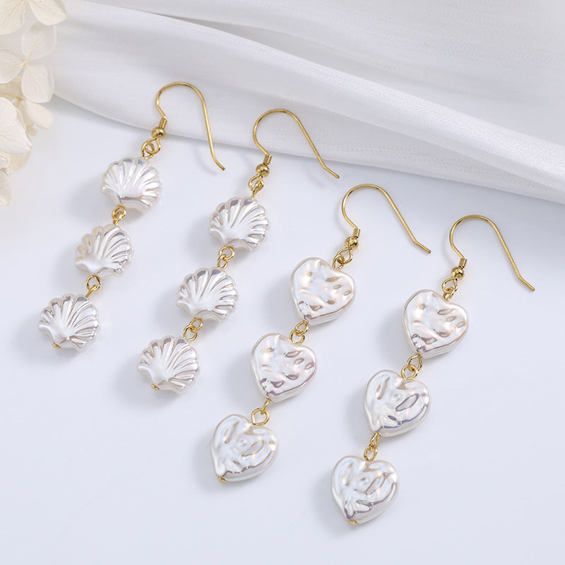Aurora Baroque Pearl Earrings For Women