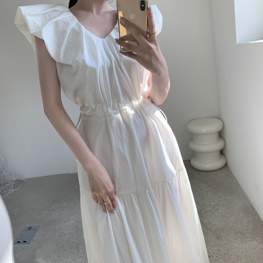 Versatile Fashionable Pleated Dress For Women