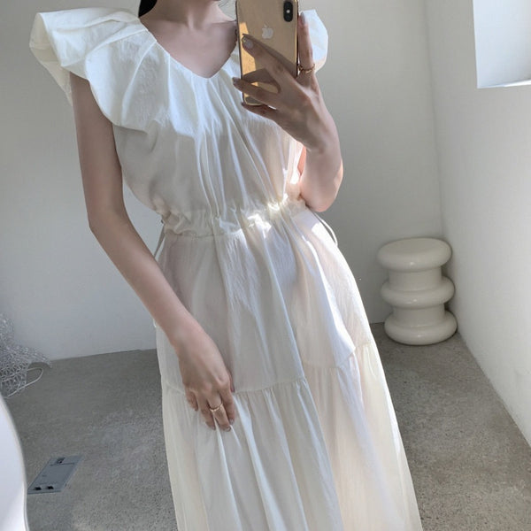 Versatile Fashionable Pleated Dress For Women